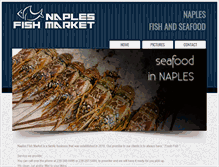 Tablet Screenshot of naples-fish-market.com